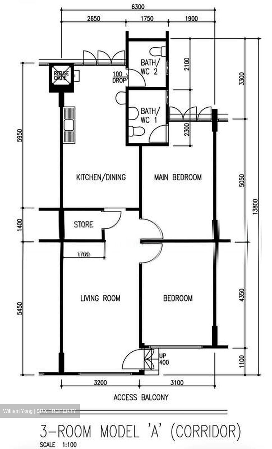 Blk 424 SUN PLAZA GARDENS (Tampines), HDB 3 Rooms #605187751